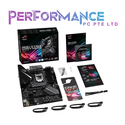 ASUS ROG STRIX H370-F GAMING Intel H370 ATX gaming motherboard (3 YEARS WARRANTY BY AVERTEK ENTERPRISES PTE LTD)