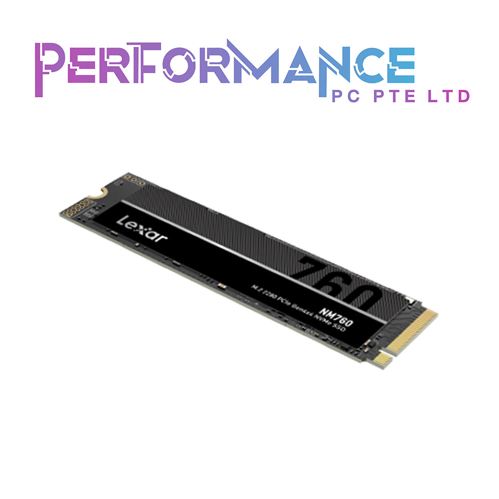 Lexar NM760 512GB/1TB GEN4 NVME M.2 SSD (5500MBs) (5 Years Warranty By Tech Dynamic Pte Ltd)