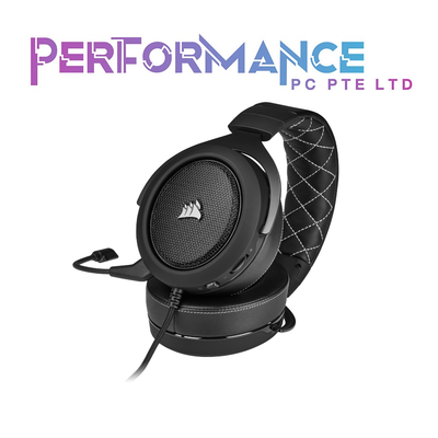 CORSAIR HS60 Pro Gaming Headset - Carbon/Yellow (2 YEARS WARRANTY BY CONVERGENT SYSTEMS PTE LTD)