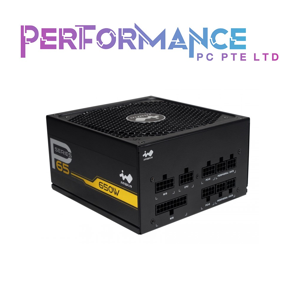 InWin P65/P75/P85/P105/P125 Fully Modular Power Supply 80+ Gold Certified 650W/750W/850W/1050W/1250W (5 YEARS WARRANTY BY AVERTEK ENTERPRISES PTE LTD)