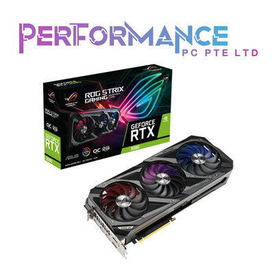ASUS ROG Strix GeForce RTX 3080 OC Edition 12GB GDDR6X with LHR Graphics card (3 YEARS WARRANTY BY AVERTEK ENTERPRISES PTE LTD)