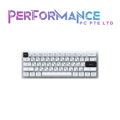 AKKO Keyboard ACR61 RGB Hotswap - (CS Jelly Black Linear switches) (1 YEAR WARRANTY BY TECH DYNAMIC PTE LTD)