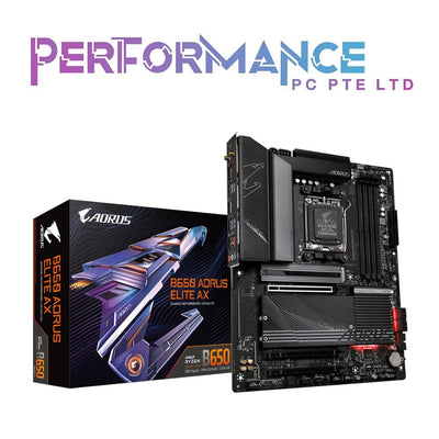 Gigabyte B650 AORUS ELITE AX Gaming Motherboard (3 YEARS WARRANTY BY CDL TRADING PTE LTD)