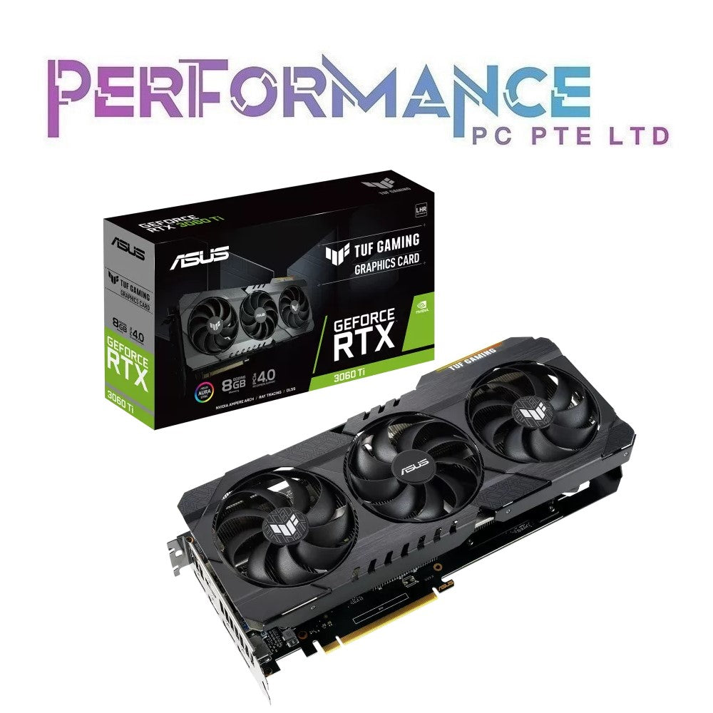 Asus TUF Gaming GeForce RTX 3060Ti RTX3060TI RTX3060 TI RTX 3060TI RTX 3060 TI V2 OC / Non-OC Edition (3 YEARS WARRANTY BY BAN LEONG TECHNOLOGIES PTE LTD)