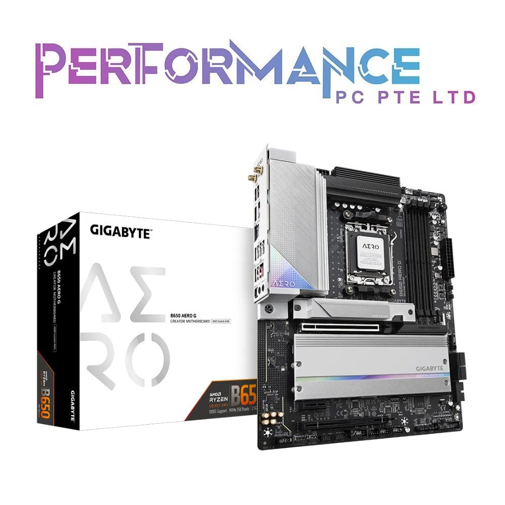 Gigabyte B650 AERO G Gaming Motherboard (3 YEARS WARRANTY BY CDL TRADING PTE LTD)