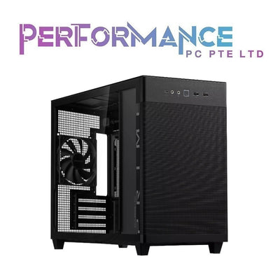 ASUS Prime AP201 AP 201 Tempered Glass MicroATX Black / White Case (2 YEARS BY BAN LEONG TECHNOLOGIES PTE LTD)