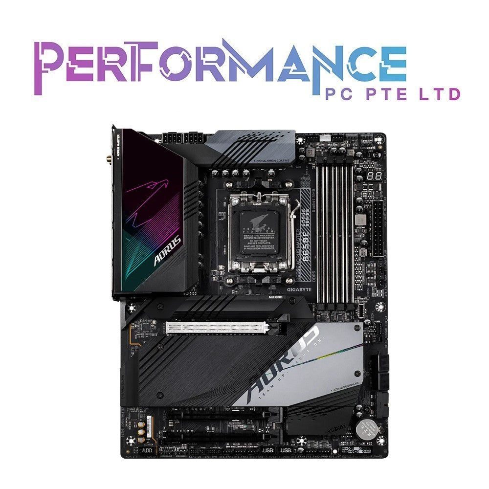 Gigabyte B650E B650 E AORUS MASTER Gaming Motherboard (3 YEARS WARRANTY BY CDL TRADING PTE LTD)