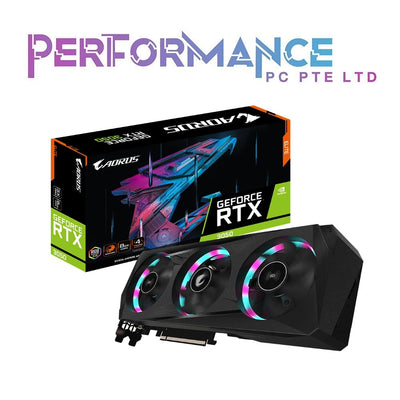GIGABYTE AORUS GeForce RTX 3050 ELITE 8G GDDR6 (4 YEARS WARRANTY BY CDL TRADING PTE LTD)
