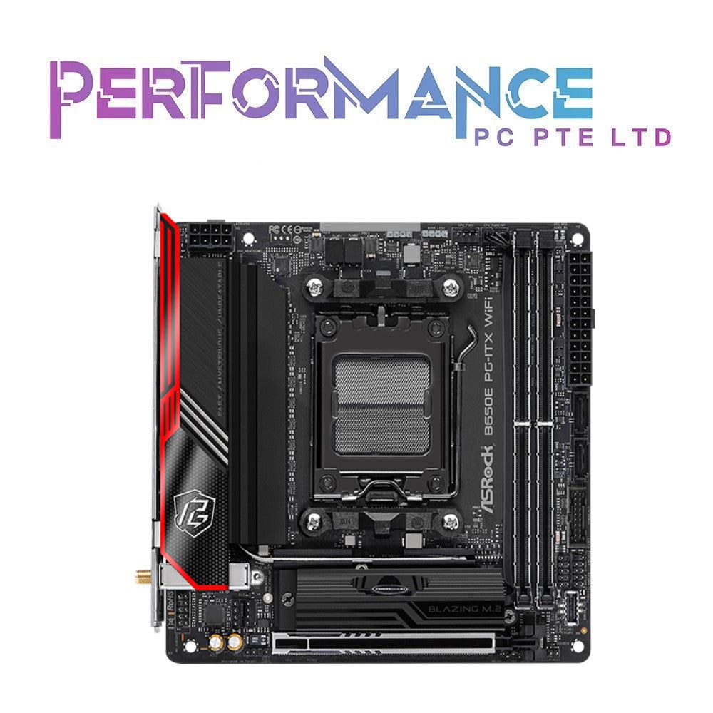 ASRock B650E B650 E PG-ITX WIFI AX Gaming Motherboard (3 YEARS WARRANTY BY TECH DYNAMIC PTE LTD)