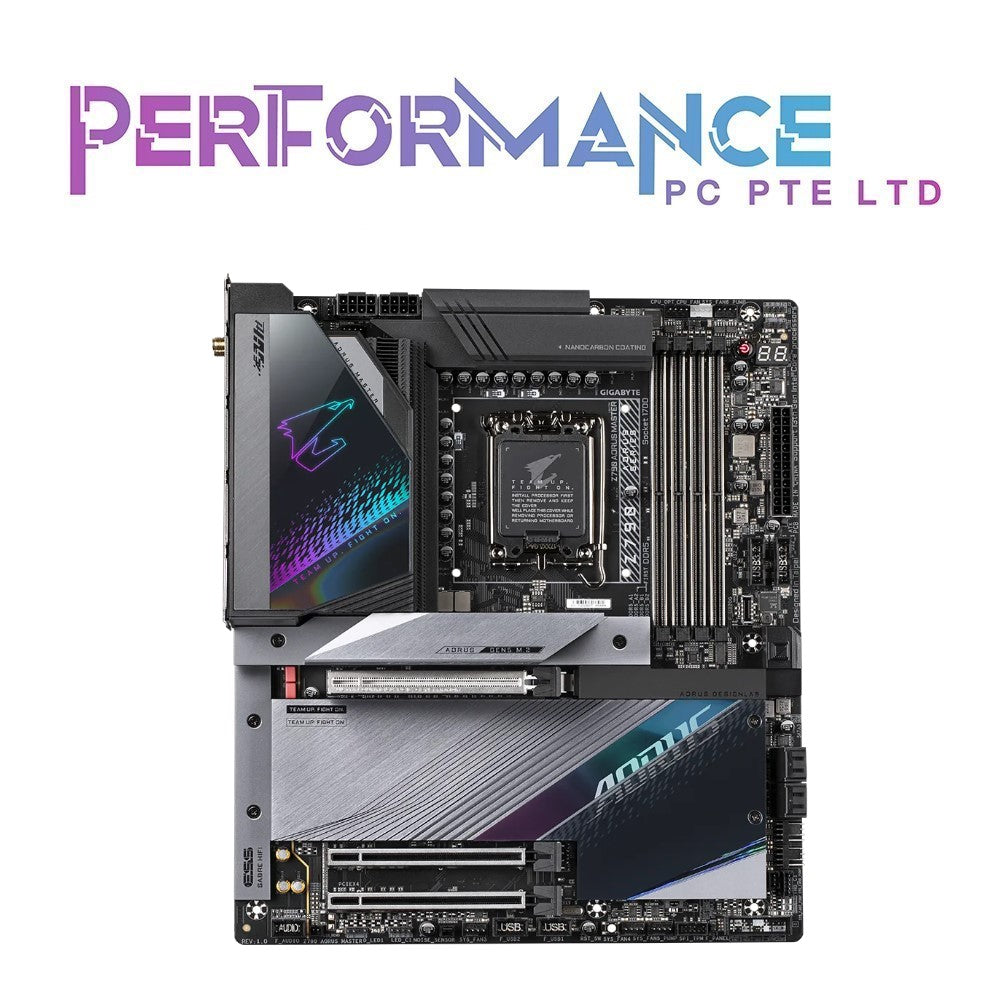 Gigabyte Z790 Z 790 AORUS MASTER Gaming Motherboard (3 YEARS WARRANTY BY CDL TRADING PTE LTD)