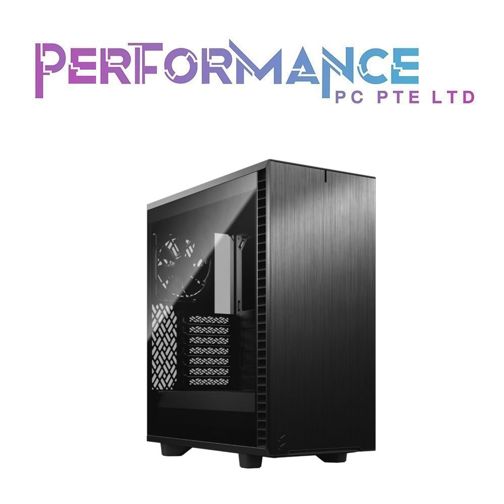 Fractual Design Define 7 Compact Black Solid / Black, White TG Desktop Casing (2 YEARS WARRANTY BY CONVERGENT SYSTEMS PTE LTD)