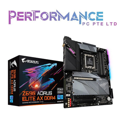Gigabyte Z690 AORUS ELITE AX DDR4 Gaming Motherboard (3 YEARS WARRANTY BY CDL TRADING PTE LTD)