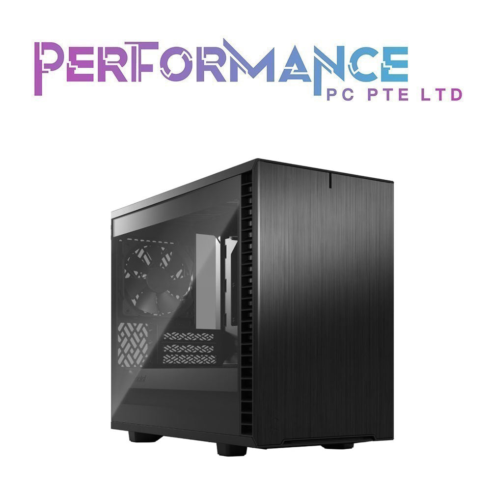 Fractal Design Define 7 Nano Black Solid / Black TG Light Tint (2 YEARS WARRANTY BY CONVERGENT SYSTEMS PTE LTD)