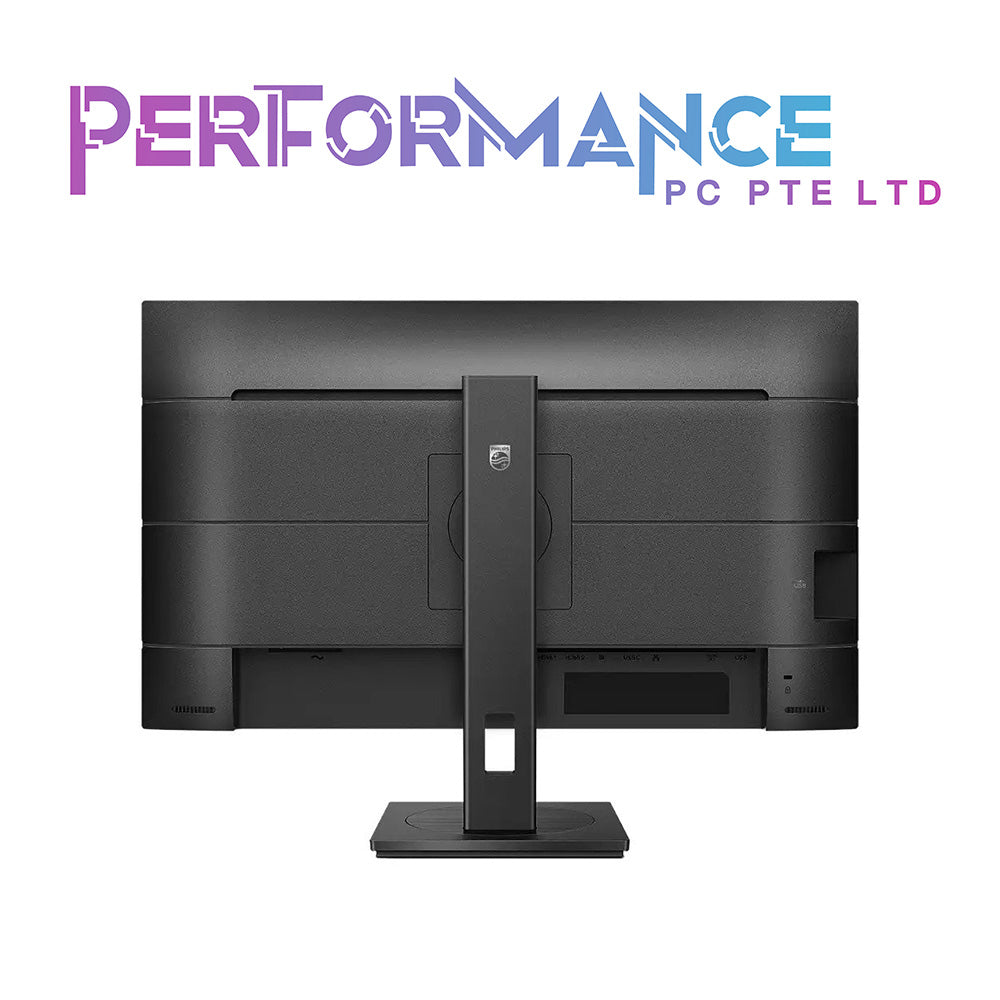 Philips Brilliance 279P1 27" Frameless Monitor, 4K UHD IPS (3840x2160), 122% sRGB, Speakers, USB-C Docking, Power-Saving PowerSensor, Height Adjustable, VESA, 4Yr Advance Replacement (3 YEARS WARRANTY BY CORBELL TECHNOLOGY PTE LTD)