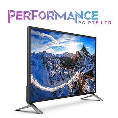 Philips PHI-438P1 3840 x 2160 Resolution Brilliance 4K Ultra HD LCD Display with MultiView, 43", Black (3 YEARS WARRANTY BY CORBELL TECHNOLOGY PTE LTD)