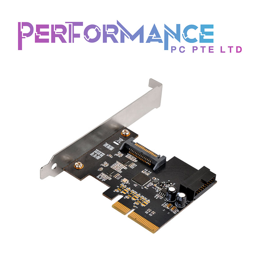 SilverStone Technology SST-ECU04-E-USA USB 3.1 Gen2 PCIe Card with Internal 19Pin Connector Plus Pericom Redriver Ecu04-E-USA (1 YEAR WARRANTY BY AVERTEK ENTERPRISES PTE LTD)