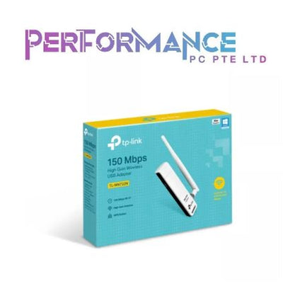 Tp-Link TL-WN722N IEEE 802.11n (Draft) USB - Wi-Fi Adapter. Wireless LITE N Adapter 150M USB HIGH GAIN 1DETACHABLE Antenna WL-AP. 150 Mbps - External (3 YEARS WARRANTY BY BAN LEONG TECHNOLOGIES PTE LTD)