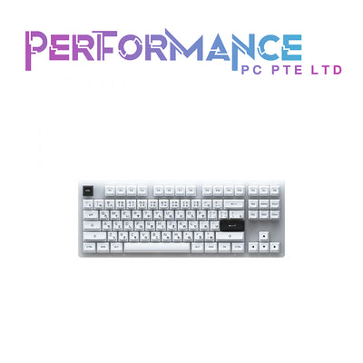 AKKO Keyboard RGB Hotswap - ACR87 Combo CS Jelly White/Black/Pink/Blue AKKO Keyboard (1 YEAR WARRANTY BY TECH DYNAMIC PTE LTD)