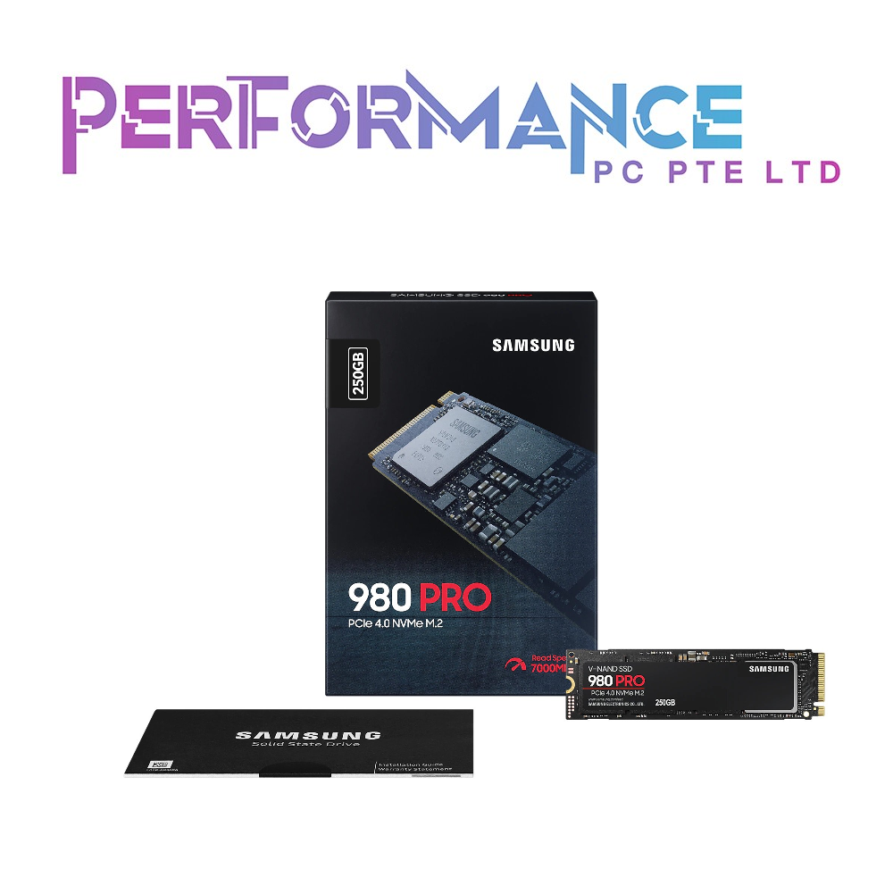 SAMSUNG SSD 980 PRO w/ Heatsink PCIe 4.0 NVMe M.2 SSD 250GB/500GB/1TB/2TB (5 YEARS WARRANTY BY ETERNAL ASIA PTE LTD)