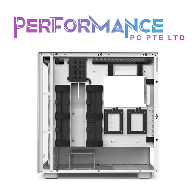 NZXT H7 ELITE CASE - BLACK/WHITE Premium Mid-Tower case (2 YEARS WARRANTY BY TECH DYNAMIC PTE LTD)