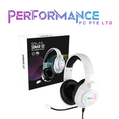 GALAX SONAR Gaming Headset/Headphone (SNR-01)/(SNR-02)/(SNR-03) USB 7.1 Channel RGB (1 YEAR WARRANTY BY CORBELL TECHNOLOGY PTE LTD)