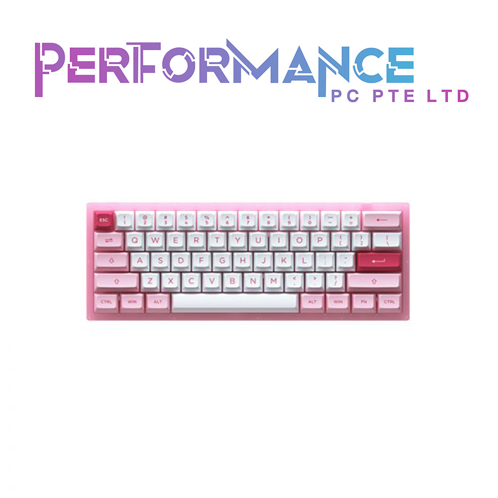 AKKO Keyboard ACR61 RGB Hotswap - (CS Jelly Black Linear switches) (1 YEAR WARRANTY BY TECH DYNAMIC PTE LTD)