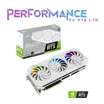 ASUS ROG STRIX GAMING GeForce RTX 3070 OC 8GB V2 GDDR6 Graphics Cards White/Black (3 YEARS WARRANTY BY AVERTEK ENTERPRISES PTE LTD)