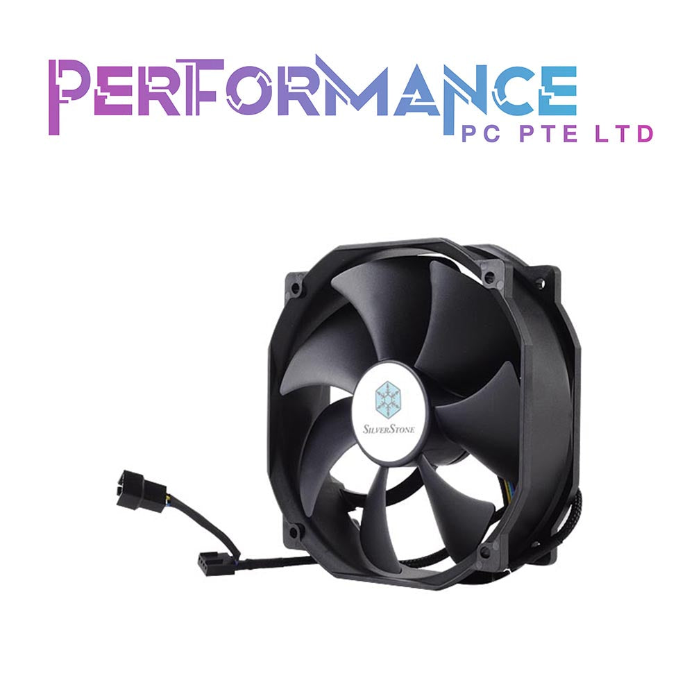 SilverStone FHP141 v 2.0 - FHP Series Computer Case Cooling Fan140mm, High Air Pressure, black (1 YEAR WARRANTY BY AVERTEK ENTERPRISES PTE LTD)