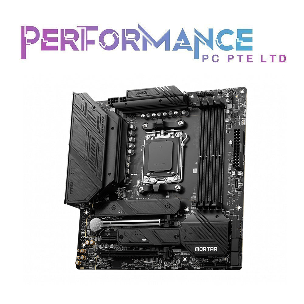 MSI MAG B650M MORTAR WIFI AM5 DDR5, B650 M MORTAR WIFI Motherboard (B650 Chipset) (3 YEARS WARRANTY BY CORBELL TECHNOLOGY PTE LTD)