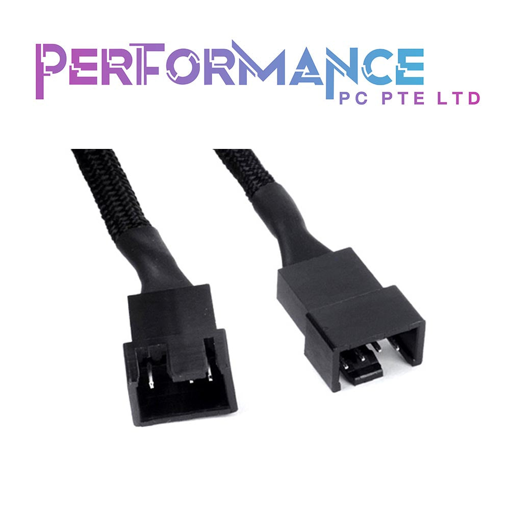 SilverStone Technology CPF01 PWM 2-to-1 Splitter In Black Sleeving (1 YEAR WARRANTY BY AVERTEK ENTERPRISES PTE LTD)