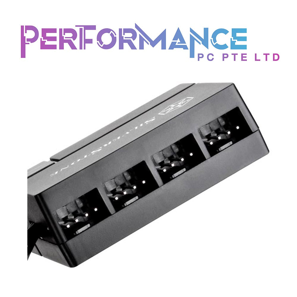 SilverStone Technology CPF04 Silverstone 8-Port PWM Fan Hub/Splitter for 4-Pin & 3-Pin Fans (1 YEAR WARRANTY BY AVERTEK ENTERPRISES PTE LTD)