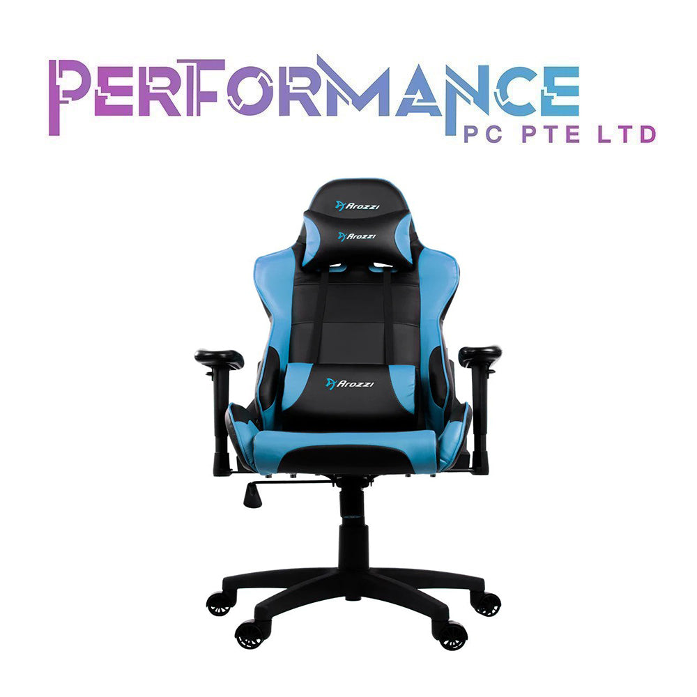 (FREE DELIVERY AND SET UP) AROZZI VERONA V2 GAMING CHAIR Black / Blue / Red