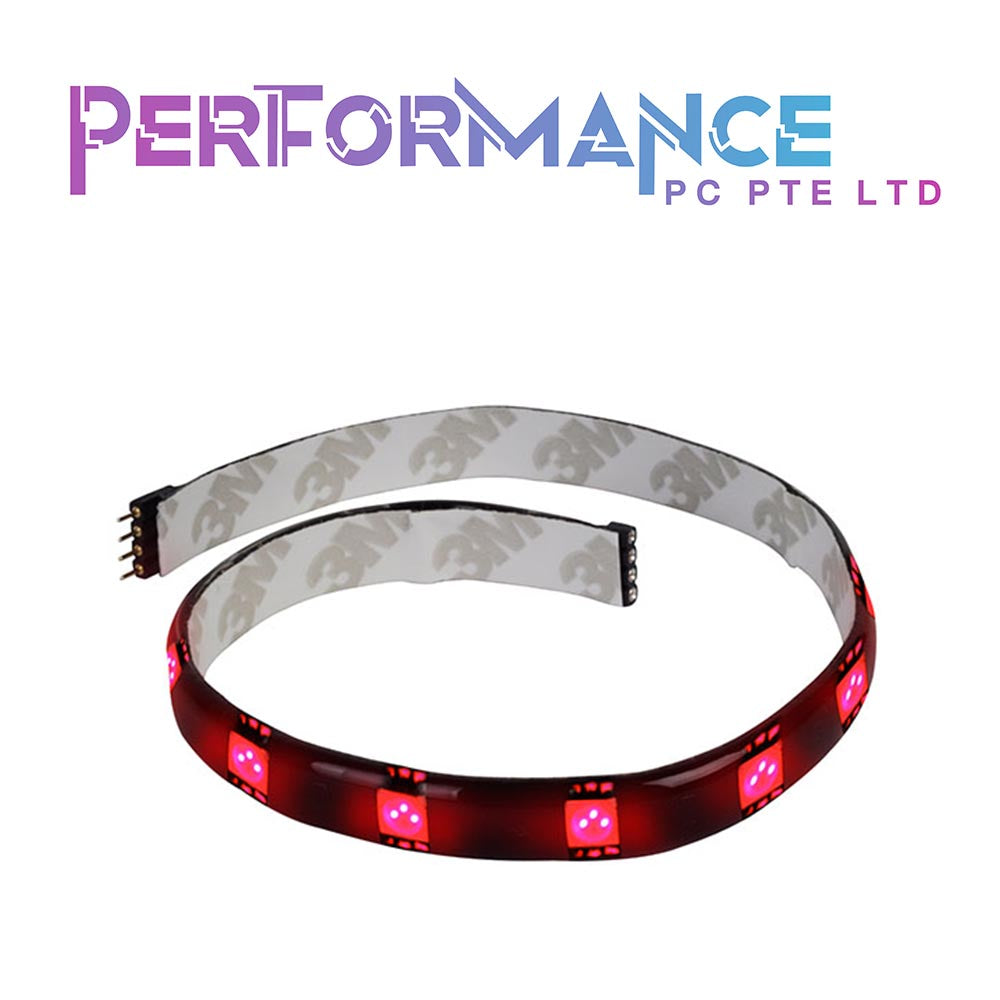 SilverStone LS01 B4 to S4 15 LED Light Strip, 3.6W, Red/Blue/White (1 YEAR WARRANTY BY AVERTEK ENTERPRISES PTE LTD)