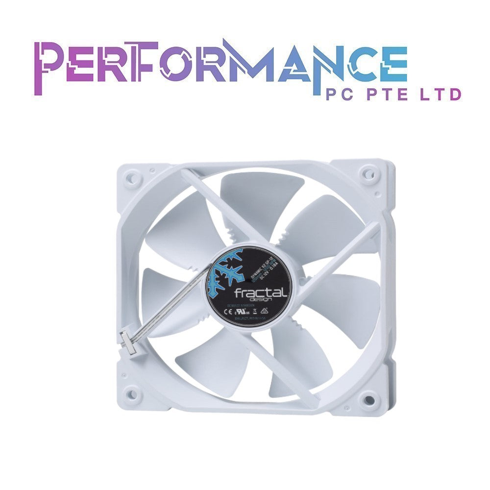 Fractal Design Dynamic X2 GP-12 Fan Black / White (2 YEARS WARRANTY BY CONVERGENT SYSTEMS PTE LTD)