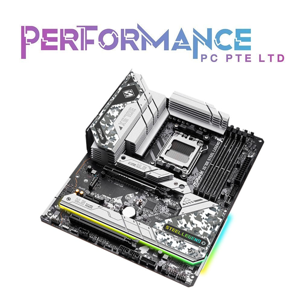 ASRock X670E Steel Legend (AX WiFi), AM5 DDR5 Ryzen 7000 Motherboard (3 YEARS WARRANTY BY TECH DYNAMIC PTE LTD)