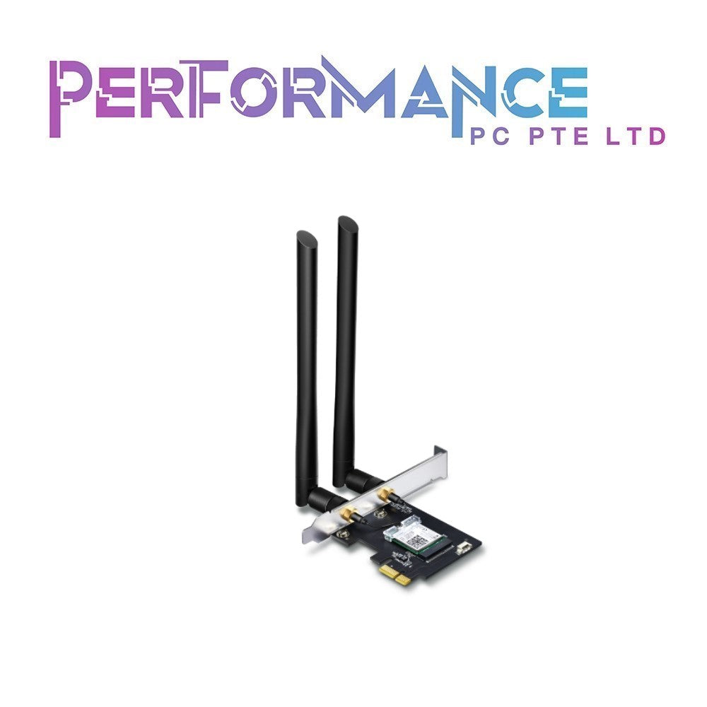 TP-Link Archer T6E AC1300 Wireless Dual Band PCI Express WiFi Adapter (3 YEARS WARRANTY BY BAN LEONG TECHNOLOGIES PTE LTD)