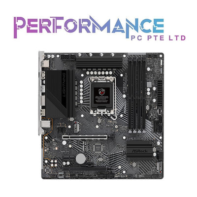 ASRock Z790M PG LIGHTNING / D4 Gaming Motherboard (3 YEARS WARRANTY BY TECH DYNAMIC PTE LTD)