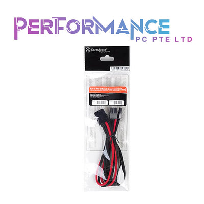 SilverStone PP07-PCIBA/PP07-PCIBR/PP07-PCIBG PCI-E 8P PSU Extension Cable, 250mm, (Black/Blue),(Black/Gold),(Black/Red) (1 YEAR WARRANTY BY AVERTEK ENTERPRISES PTE LTD)