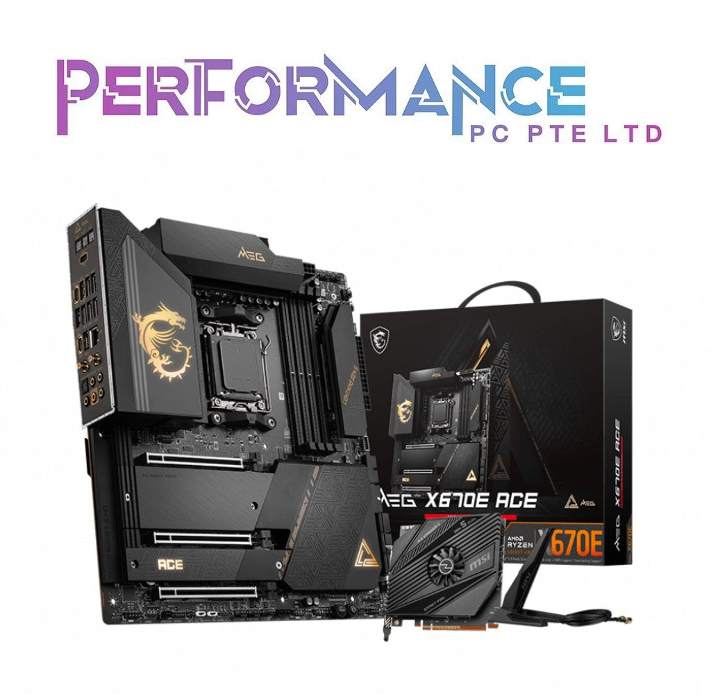 MSI MEG X670 ACE Motherboard (3 YEARS WARRANTY BY CORBELL TECHNOLOGY PTE LTD)