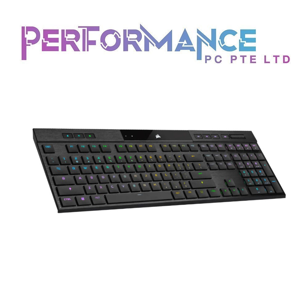 Corsair K100 AIR Wireless RGB Mechanical Gaming Keyboard - Cherry MX Ultra Low Profile Tactile Keyswitches (2 YEARS WARRANTY BY CONVERGENT SYSTEMS PTE LTD)