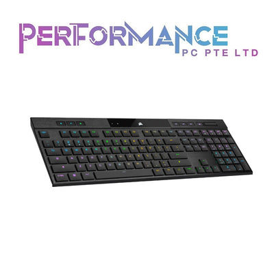Corsair K100 AIR Wireless RGB Mechanical Gaming Keyboard - Cherry MX Ultra Low Profile Tactile Keyswitches (2 YEARS WARRANTY BY CONVERGENT SYSTEMS PTE LTD)