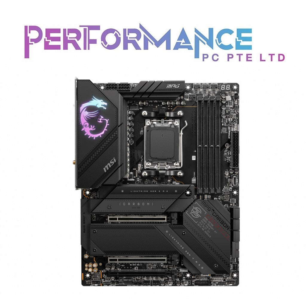 MSI MPG X670E X670-E X670 E CARBON WIFI Motherboard (3 YEARS WARRANTY BY CORBELL TECHNOLOGY PTE LTD)