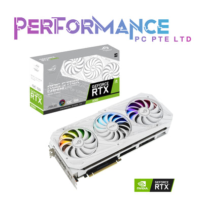 ASUS ROG Strix RTX 3080 OC 10GB V2 White/Black Gaming PCI-Express x16 Gaming Graphics Card (3 YEARS WARRANTY BY AVERTEK ENTERPRISES PTE LTD)