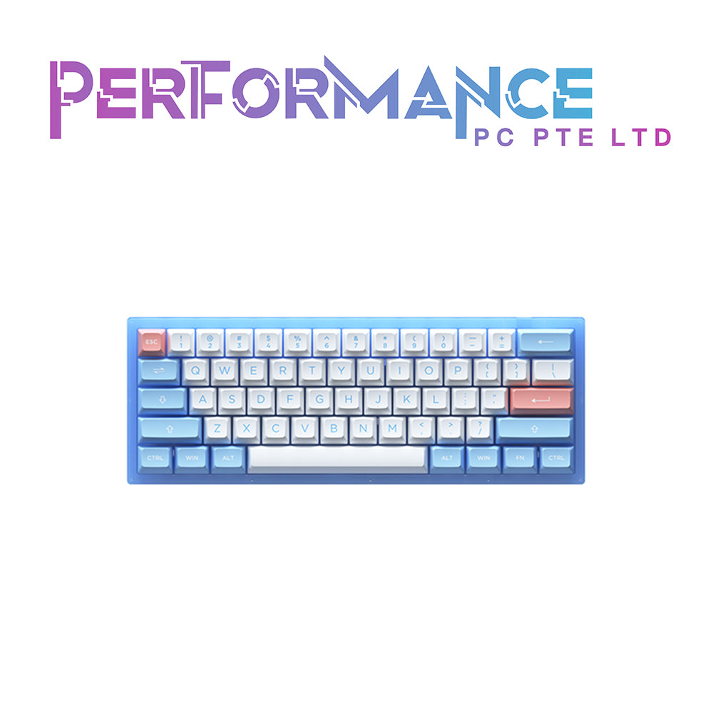 AKKO Keyboard ACR61 RGB Hotswap - (CS Jelly Black Linear switches) (1 YEAR WARRANTY BY TECH DYNAMIC PTE LTD)