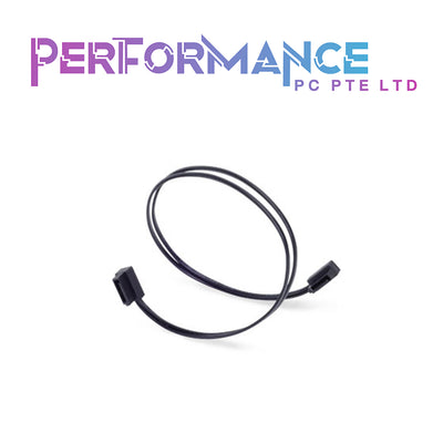 Silverstone Technology CP11 300mm/500mm Ultra Thin 6Gb/s Lateral 90-Degree SATA Cables with Custom Low-Profile Connectors (1 YEAR WARRANTY BY AVERTEK ENTERPRISES PTE LTD)