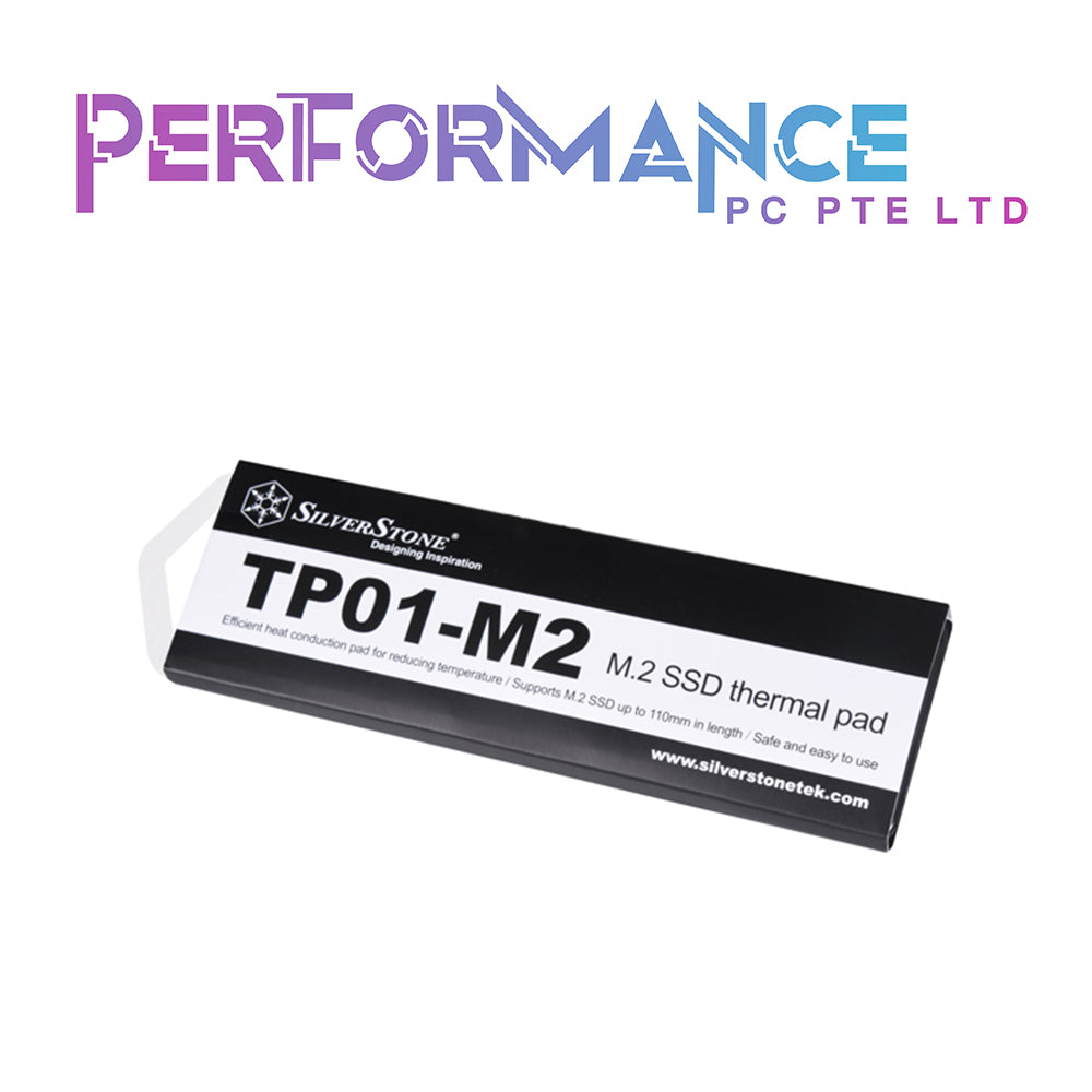 SilverStone TP01-M2 - M.2 Thermal pad for M.2 SSD up to 110mm in length (1 YEAR WARRANTY BY AVERTEK ENTERPRISES PTE LTD)