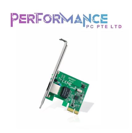 TP-Link TG-3468 Gigabit PCI Express Network Adapter (3 YEARS WARRANTY BY BAN LEONG TECHNOLOGIES PTE LTD)