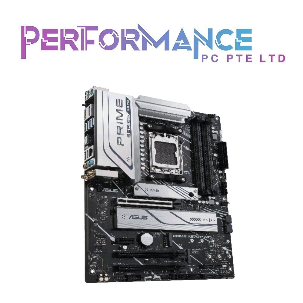 Asus PRIME X670-P WIFI-CSM Motherboard, X670 P  AMD Socket AM5 for AMD Ryzen 7000 Series Desktop Processors (3 YEARS WARRANTY BY AVERTEK ENTERPRISES PTE LTD)