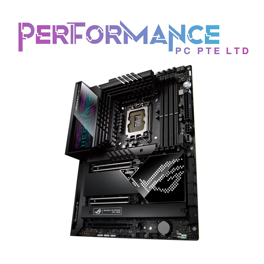 ROG MAXIMUS Z690 XIV HERO ATX Motherboard for LGA 1700 12th Gen Intel Processors (3 YEARS WARRANTY BY Ban Leong Technologies Ltd)