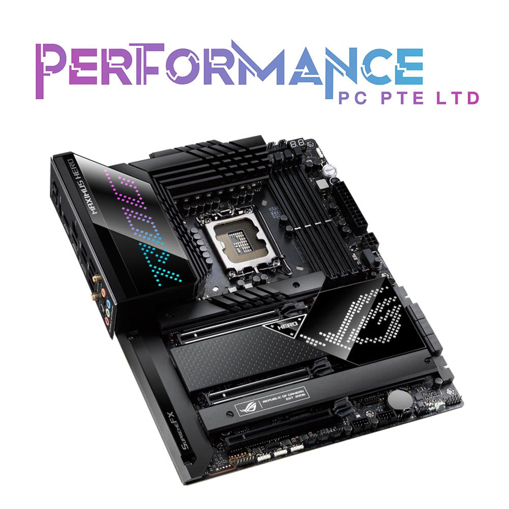 ROG MAXIMUS Z690 XIV HERO ATX Motherboard for LGA 1700 12th Gen Intel Processors (3 YEARS WARRANTY BY Ban Leong Technologies Ltd)